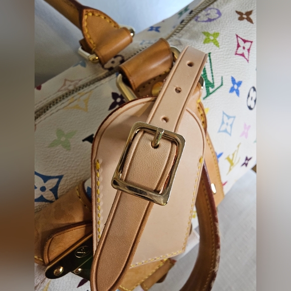 LOUIS VUITTON  Monogram Multicolor Keepall 45 Boston Bag M92641 LV Auth 22469A - Picture 6 of 16